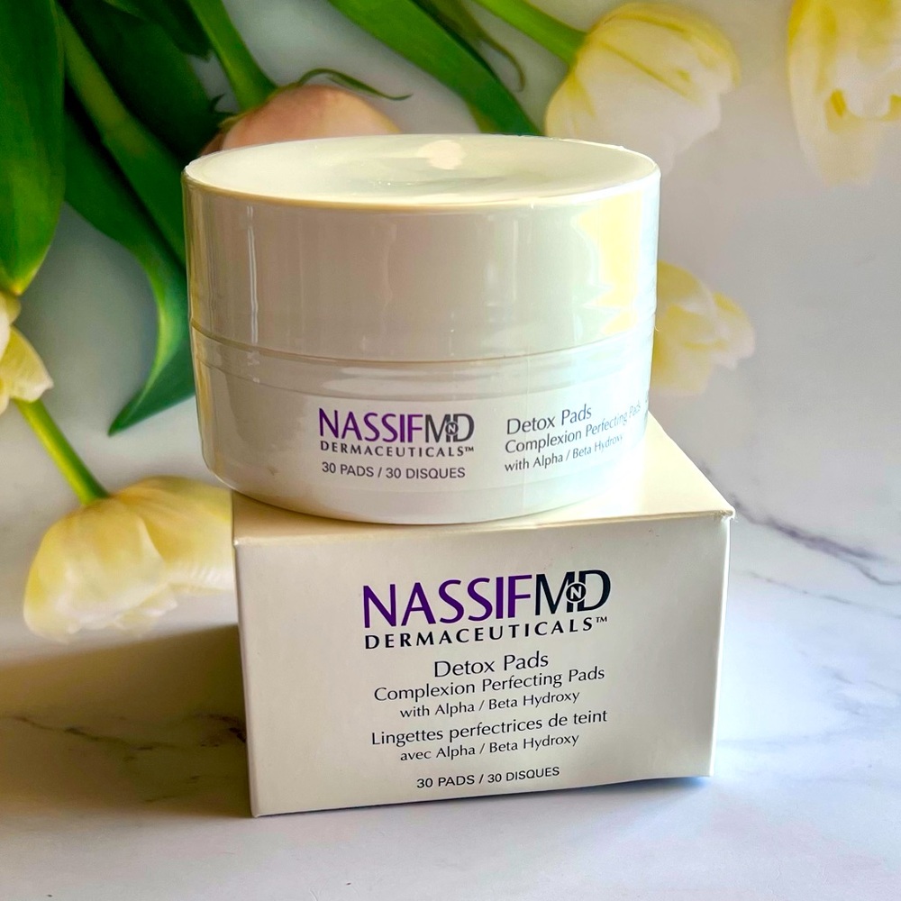 NassifMD Detox Pads Sealed Original Packaging